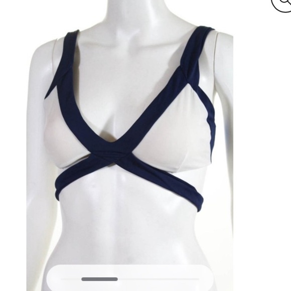 les canebiers Other - Les canebiers palmier bikini top white/ blue size 44